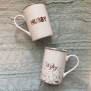 Hubby & Wifey Matching Mugs